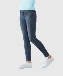 Bench. Stretch-Jeans mit dezenten Abriebeffekten in Super Skinny -Günstiges Bench Geschäft 5432ef48 6f53 5953 8380 9fff351e20a8