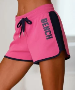 Bench. Sweatshorts »Contrast« mit kontrastfarbenen Einsätzen und Logodruck Schwarz-weiß, Pfirsich-grau-meliert, Navy-pink -Günstiges Bench Geschäft 57132815 e51f 518b 80b5 66379e8de426