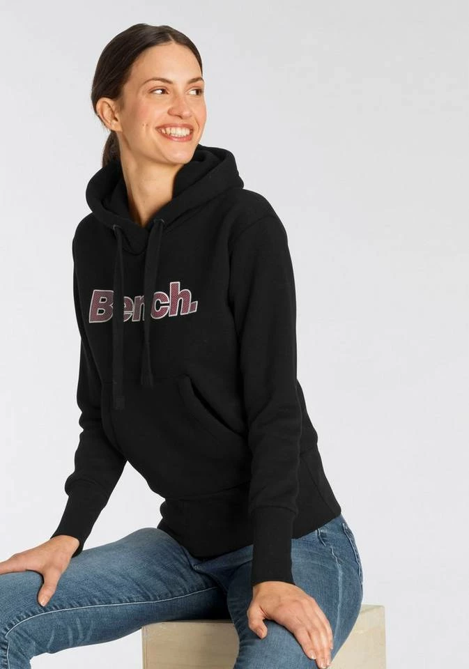 Bench. Hoodie »ANISE« mit frontalem Logo Print Fuchsia, White, Schwarz, Black 9 Bench. Hoodie »ANISE« mit frontalem Logo Print Fuchsia, White, Schwarz, Black – Bild 7