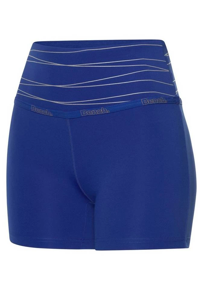 Bench. Funktionsshorts mit reflektierenden Details und Logo-Tape Schwarz, Hellorange-orange, Königsblau-blau 6 Bench. Funktionsshorts mit reflektierenden Details und Logo-Tape Schwarz, Hellorange-orange, Königsblau-blau – Bild 4