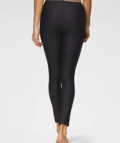 Bench. Leggings mit Leodruck und Mesh-Einsatz Nougat-leo, Schwarz-leo -Günstiges Bench Geschäft 5f7fa3b1 f109 579d b8a4 59159bc7c3f0