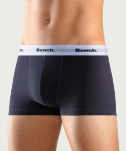 Bench. Hipster (4 Stück) mit kontrastfarbigem Bund Royalblau | grau-meliert | rot | schwarz, Schwarz, Navy | bordeaux | petrol | anthrazit -Günstiges Bench Geschäft 63d2ebbc 0fbf 57ad 9f28 e169007eeddf