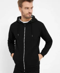 Bench. Sweatjacke »Lucker« nachhaltige Baumwolle, branded Zipper -Günstiges Bench Geschäft 64bacc11 735b 57f3 a403 cbe33575f645