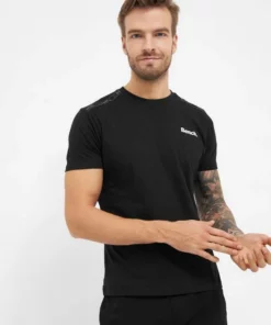 Bench. Kurzarmshirt »Sholo« Khaki, Schwarz -Günstiges Bench Geschäft 68768afd e266 5c6b b783 d5726670d460