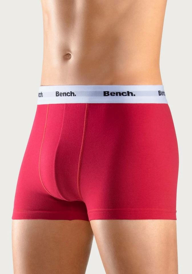 Bench. Boxer (4 Stück) mit kontrastfarbigem Bund Schwarz, Royalblau | grau-meliert | rot | schwarz, Navy | bordeaux | petrol | anthrazit 25 Bench. Boxer (4 Stück) mit kontrastfarbigem Bund Schwarz, Royalblau | grau-meliert | rot | schwarz, Navy | bordeaux | petrol | anthrazit – Bild 23