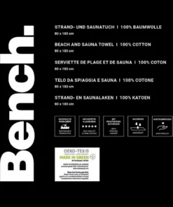 Bench. Strandtuch »Bench« (1-St), mit dekorativem "Bench" Schriftzug 10 Bench. Strandtuch »Bench« (1-St), mit dekorativem "Bench" Schriftzug -Günstiges Bench Geschäft 6a395fcc 8902 524a 9c27 fd1d1b858fc7