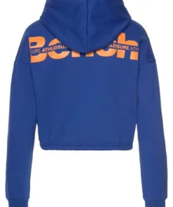 Bench. Kapuzensweatjacke mit Logodruck auf dem Rücken Royalblau-blau, Schwarz, Orange -Günstiges Bench Geschäft 6bc7a8fe e197 53d8 8b61 7aa3aef2b26c