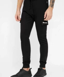 Bench. Jogginghose »Fargo« Stickerei, weiches Innenfinish Grey marl, Schwarz -Günstiges Bench Geschäft 6c423a85 901f 54c5 9bf6 9b5bb220128a