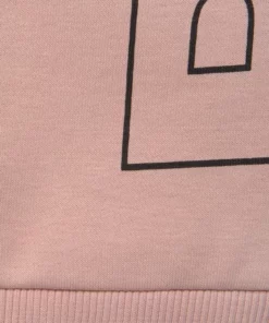 Bench. Sweatkleid mit senkrechtem Logodruck Schwarz, Grau, Altrosa -Günstiges Bench Geschäft 6c598a58 d694 5203 8202 1b00ade7120b