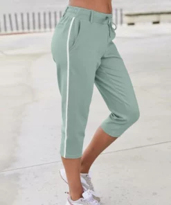 Bench. Caprihose mit seitlichen Streifen Mint, Altrosa, Schwarz -Günstiges Bench Geschäft 6db6da4e 578d 5225 b062 7308dcf8c151