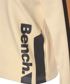 Bench. Sweatshirt mit Kontrastlogoprint Creme, Mandarine, Dunkelblau -Günstiges Bench Geschäft 6fb77c8d fc53 5db7 a9b7 d5d705f6bb8b