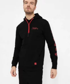 Bench. Sweatshirt »Clutch« Schwarz, Red -Günstiges Bench Geschäft 6fd865f5 453f 57c8 97e2 a0ddbb8b9b65