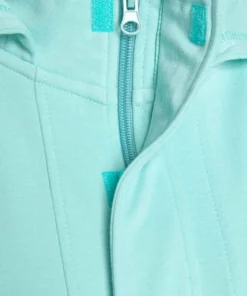 Bench. Kapuzensweatshirt mit Stehkragen und Reißverschluss Schwarz, Türkis -Günstiges Bench Geschäft 703fdd0a faae 5885 872c c16d85bae02b