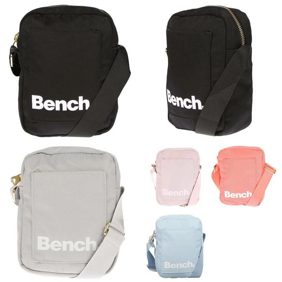 Bench. Umhängetasche »Damen Umhängetasche Freizeit Messenger Schultertas« Hellblau, Oliv/gold, Hellgrau, Rosa 10 Bench. Umhängetasche »Damen Umhängetasche Freizeit Messenger Schultertas« Hellblau, Oliv/gold, Hellgrau, Rosa – Bild 8