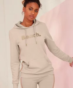 Bench. Hoodie mit Glitzer Streifen und Glitzer Logodruck Beige-meliert, Rose, Schwarz -Günstiges Bench Geschäft 71e96cd4 5880 5075 b2e7 eb919e0079e4