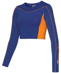 Bench. Langarmshirt in kurzer Form Royalblau, Schwarz -Günstiges Bench Geschäft 7234518c 7151 5ea3 8e58 655635017743