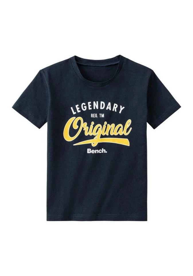 Bench. Pyjama (Packung, 3 tlg) Sommer T-Shirt mit Shorts und langer Hose 6 Bench. Pyjama (Packung, 3 tlg) Sommer T-Shirt mit Shorts und langer Hose – Bild 4