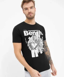 Bench. Kurzarmshirt »Fontaine« Schwarz, Grey marl 22 Bench. Kurzarmshirt »Fontaine« Schwarz, Grey marl -Günstiges Bench Geschäft 72cedffc 7c0b 51f6 8d9a 6c69a9588c82