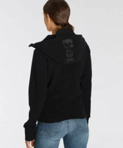 Bench. Fleecejacke »NINJA« mit hochschließendem Kragen & Kapuze Marine, Bordeaux, Schwarz -Günstiges Bench Geschäft 7424054a 1e3f 5638 a806 641091b6bf5d