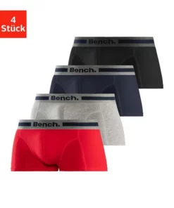 Bench. Hipster (4 Stück) mit Overlock-Nähten vorn Rot | grau-meliert | navy | schwarz, Schwarz-anthrazit-meliert, Navy-rot | navy-grau-meliert | navy-blau | navy-weiß, Blau | bordeaux | anthrazit | petrol -Günstiges Bench Geschäft 744de422 f823 5ef1 ab1d ab1d7b991c8a