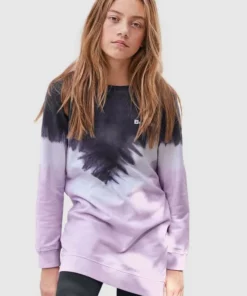 Bench. Sweatkleid in Batikmuster