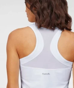 Bench. Sporttop mit Mesh-Einsatz Schwarz, Weiß, Nougat -Günstiges Bench Geschäft 759600fe a8b9 57ef 95ef 96c7834799c1