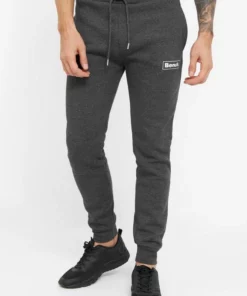 Bench. Jogginghose »Serge 2« Stickerei, weiches Innenfinish Navy, Schwarz, Grey marl, Charcoal Marl -Günstiges Bench Geschäft 75c66dea 7736 52ad a54b 629634eddb0c