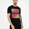 Bench. Kurzarmshirt »Swirl« Khaki, Schwarz -Günstiges Bench Geschäft 774ac7bf 20e1 5ac0 9979 3059596a824b