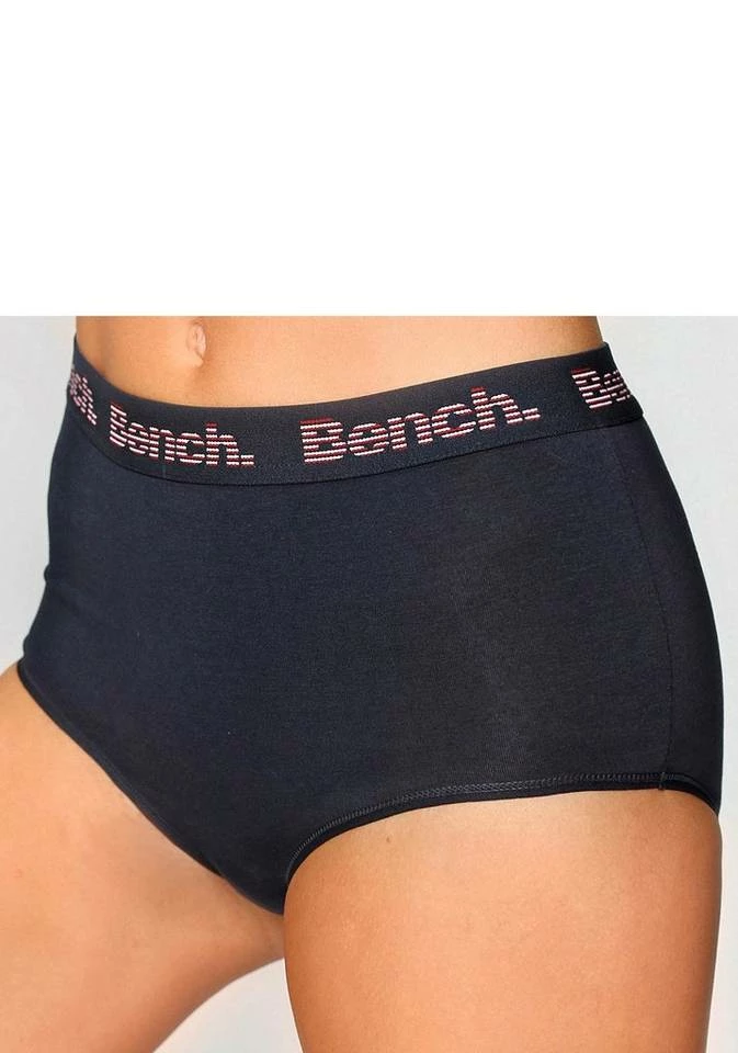 Bench. High-Waist-Slip (4 Stück) mit weichem Logo-Webbündchen Weiß | navy, Rot | navy, Rot | weiß | grau 4 Bench. High-Waist-Slip (4 Stück) mit weichem Logo-Webbündchen Weiß | navy, Rot | navy, Rot | weiß | grau – Bild 2