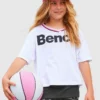 Bench. T-Shirt (Set, 2-tlg., mit Top) mit farbigem Halsausschnitt