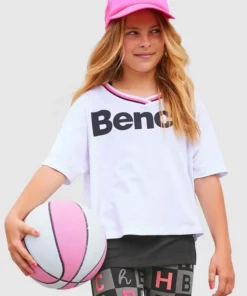 Bench. T-Shirt (Set, 2-tlg., mit Top) mit farbigem Halsausschnitt