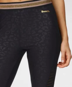 Bench. Leggings mit Leodruck und Mesh-Einsatz Nougat-leo, Schwarz-leo -Günstiges Bench Geschäft 7b637edf ccbf 5b22 967b 6a8c5af314bc