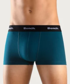 Bench. Hipster (4 Stück) mit kontrastfarbigem Bund Royalblau | grau-meliert | rot | schwarz, Schwarz, Navy | bordeaux | petrol | anthrazit -Günstiges Bench Geschäft 7eb984d7 9c22 546e a195 c53487fe4be5