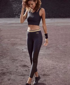 Bench. Leggings mit Leodruck und Mesh-Einsatz Nougat-leo, Schwarz-leo -Günstiges Bench Geschäft 7f2d1c25 80f1 50d8 830c b715b0318a82