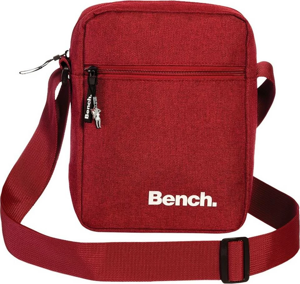 Bench. Umhängetasche »OTI301R Bench stylisches Cross Body Bag« (Umhängetasche), Damen, Jugend Umhängetasche Polyester, rot ca. 17cm x ca. 23cm Weinrot, Schwarz, Dunkelgrau, Ocker 3 Bench. Umhängetasche »OTI301R Bench stylisches Cross Body Bag« (Umhängetasche), Damen, Jugend Umhängetasche Polyester, rot ca. 17cm x ca. 23cm Weinrot, Schwarz, Dunkelgrau, Ocker