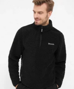 Bench. Fleecejacke »Escapo« Stickerei, Sportives Seitenband Navy, Grau, Schwarz -Günstiges Bench Geschäft 88d970e0 3843 57e2 bca1 c8e4531ef1fc