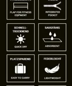 Bench. Sporthandtuch »Bench« (1-St), Bench Fitnesstuch / Sports Towel mit Flap -Günstiges Bench Geschäft 893c00c6 3ebe 5a54 9add 29b0091d9901