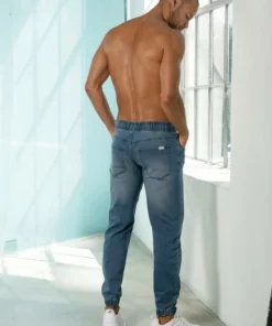 Bench. Jogger Pants in Jeansoptik Schwarz, Jeansblau -Günstiges Bench Geschäft 89d406e8 37b2 5f29 aada 1aec30e1cd44