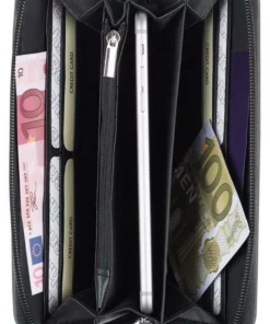 Bench. Geldbörse, mit vielen Fächern Schwarz, Olivgrün, Flieder, Senf -Günstiges Bench Geschäft 8b53b524 05ea 5ff6 a623 164f69e15504