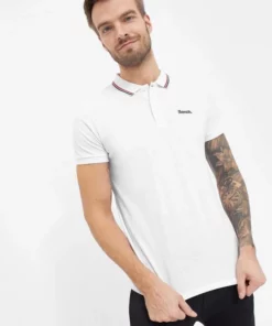 Bench. Poloshirt »Gruff« Charcoal Marl, Schwarz, Navy, White -Günstiges Bench Geschäft 8c5490a2 e2f2 5ddf a71f c63743c80f3d