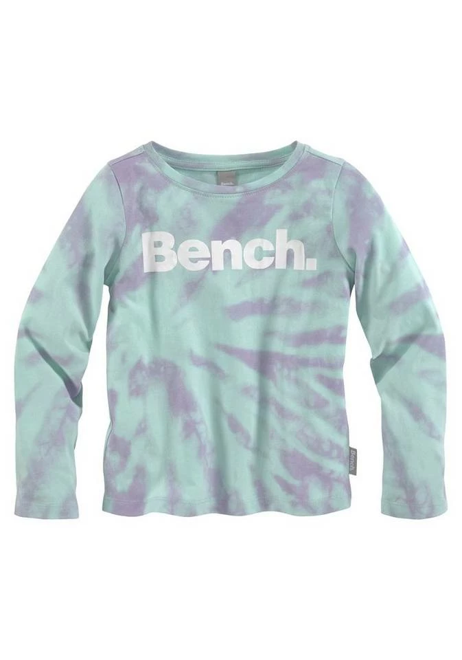 Bench. Langarmshirt mit schönem Batikmuster 4 Bench. Langarmshirt mit schönem Batikmuster – Bild 2