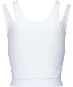 Bench. Crop-Top mit Doppelträger Schwarz, Weiß -Günstiges Bench Geschäft 8de1d066 9f98 5e24 b7ac 0dbe9c2c3e05