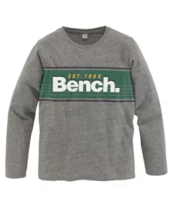 Bench. Langarmshirt in melierter Optik -Günstiges Bench Geschäft 905971c3 5a8e 5719 808c fe527247ed47