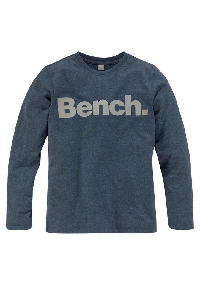 Bench. Langarmshirt mit großem Logo-Druck 4 Bench. Langarmshirt mit großem Logo-Druck – Bild 2