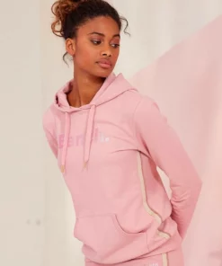 Bench. Hoodie mit Glitzer Streifen und Glitzer Logodruck Beige-meliert, Rose, Schwarz -Günstiges Bench Geschäft 9203d69e aa7f 59db a71f bae7f649b881