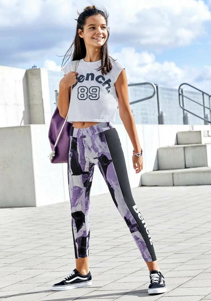 Bench. Leggings mit kontrastfarbenem Einsatz 7 Bench. Leggings mit kontrastfarbenem Einsatz – Bild 5