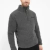 Bench. Fleecejacke »Escapo« Stickerei, Sportives Seitenband Navy, Grau, Schwarz -Günstiges Bench Geschäft 95e24290 5195 5a12 9351 d35f1ed46b15