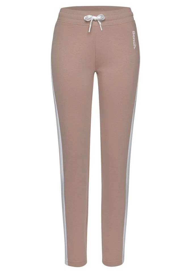 Bench. Sweathose mit Seitenstreifen und schmalem Bein Nude-weiß, Schwarz-weiß, Stone-weiß 4 Bench. Sweathose mit Seitenstreifen und schmalem Bein Nude-weiß, Schwarz-weiß, Stone-weiß – Bild 2