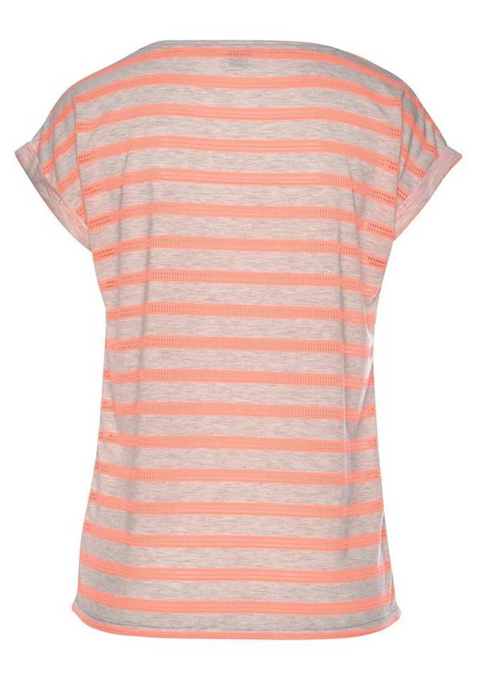 Bench. Kurzarmshirt mit transparenten Neon-Einsätzen 5 Bench. Kurzarmshirt mit transparenten Neon-Einsätzen – Bild 3