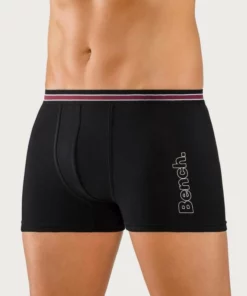 Bench. Boxer (4 Stück) mit Logo Druck Schwarz, Bordeaux | schwarz | anthrazit-meliert | navy, Rot | navy | grau-meliert | blau -Günstiges Bench Geschäft a359a9da ac65 5757 9ec7 f909e6d70848